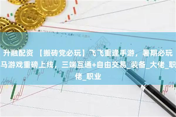 升融配资 【搬砖党必玩】飞飞重逢手游，暑期必玩黑马游戏重磅上线，三端互通+自由交易_装备_大佬_职业