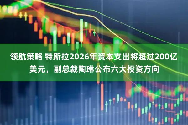 领航策略 特斯拉2026年资本支出将超过200亿美元，副总裁陶琳公布六大投资方向